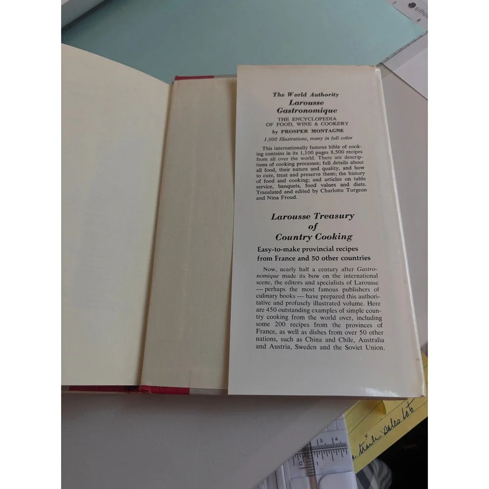 Crown German Cookery Hardcover Book OS White Vintage 1976 Elizabeth Schuler